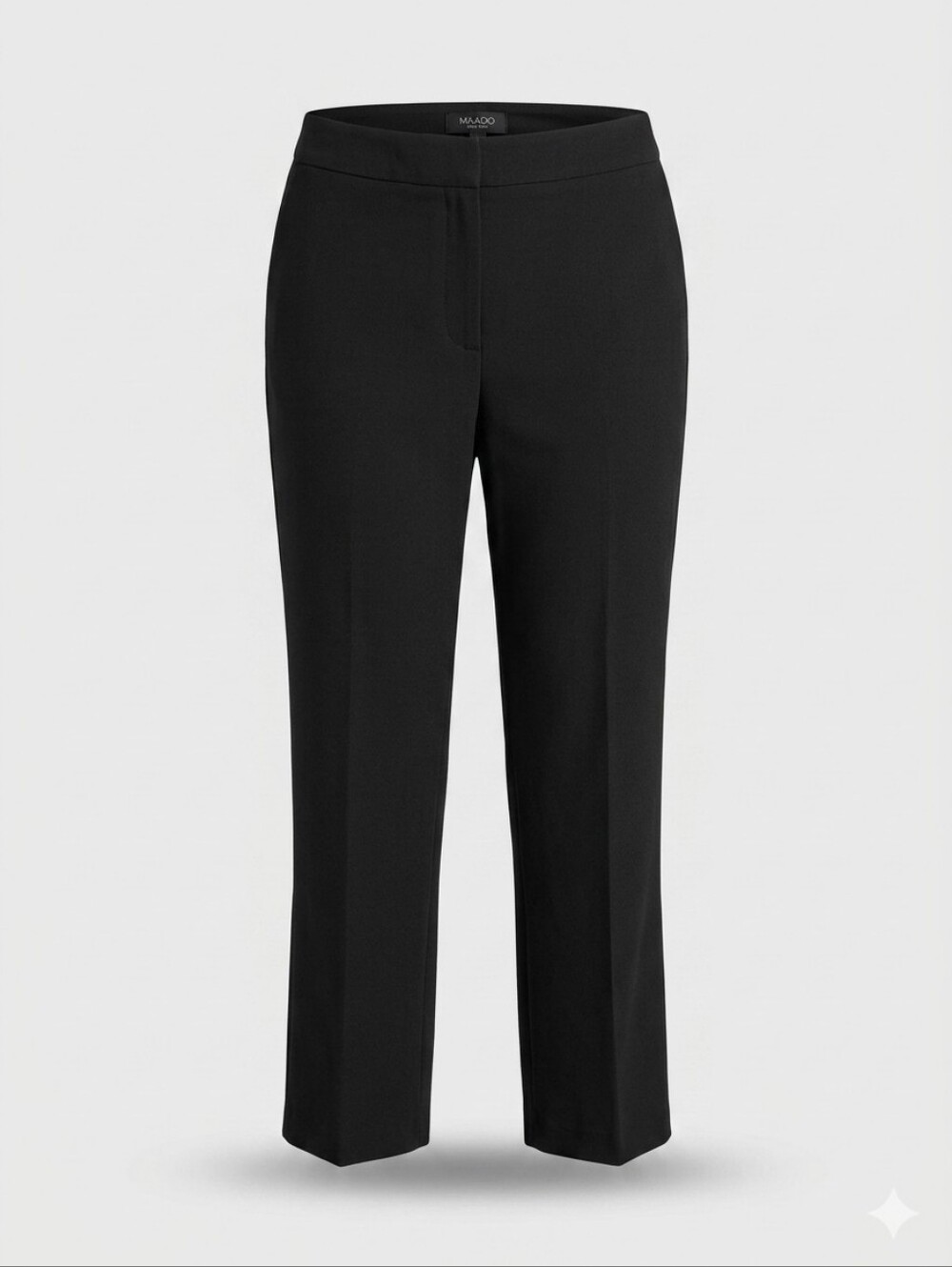 925 Talbots Plus Petite Black Tailored Cropped Trousers Ankle Pants 16WP